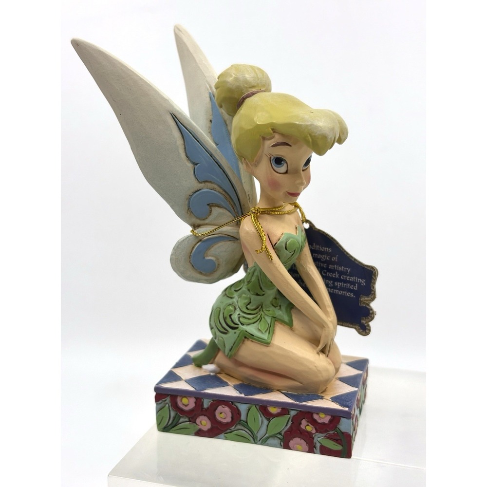 Jim Shore Disney Traditions Tinker Bell "A Pixie Delight" Figurine Tags